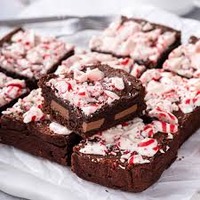 peppermint brownie