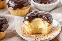 boston cream cupcakes